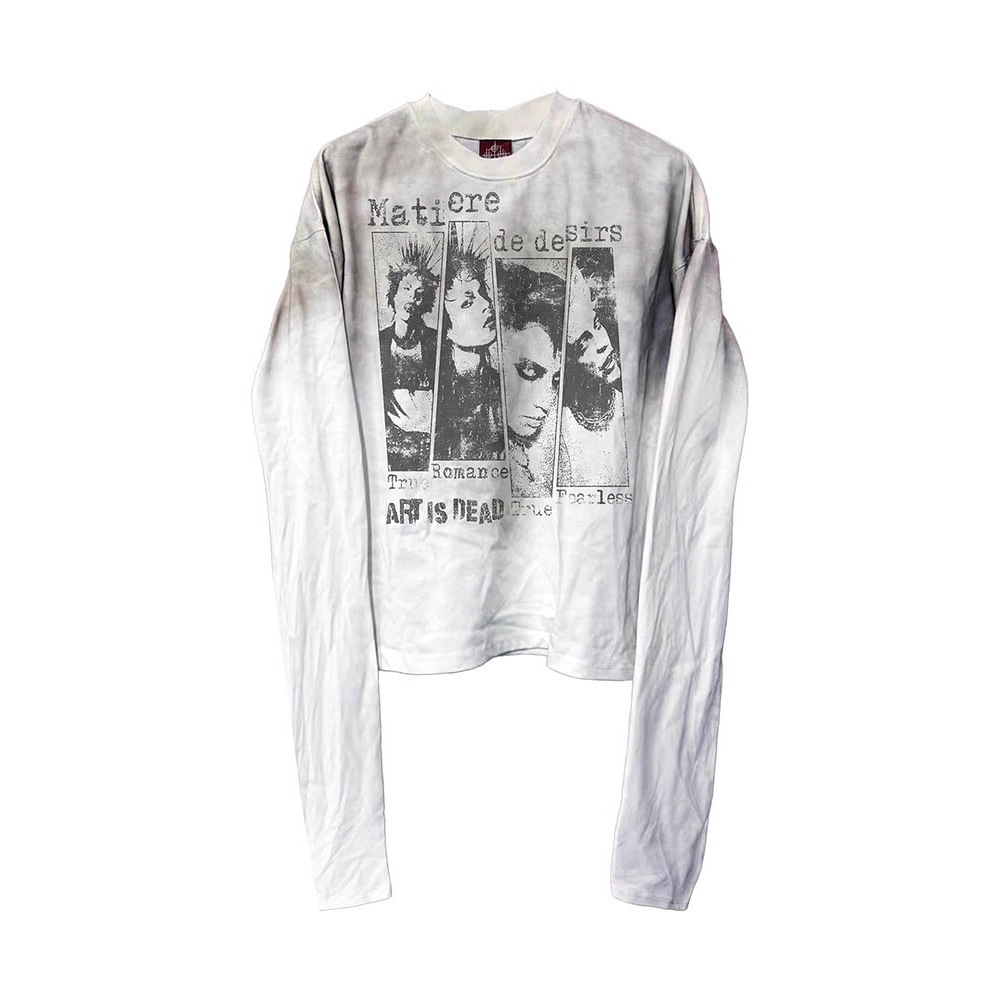 Autumn and Winter Harajuku Ret - Men'S Fashion T Shirts 评论和价格