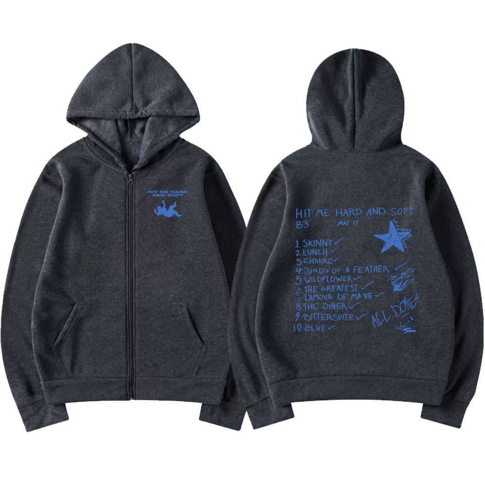 Hit Me Hard and Soft 2024 Tour - Mens Fashion Zip Up Hoodies 评论和价格