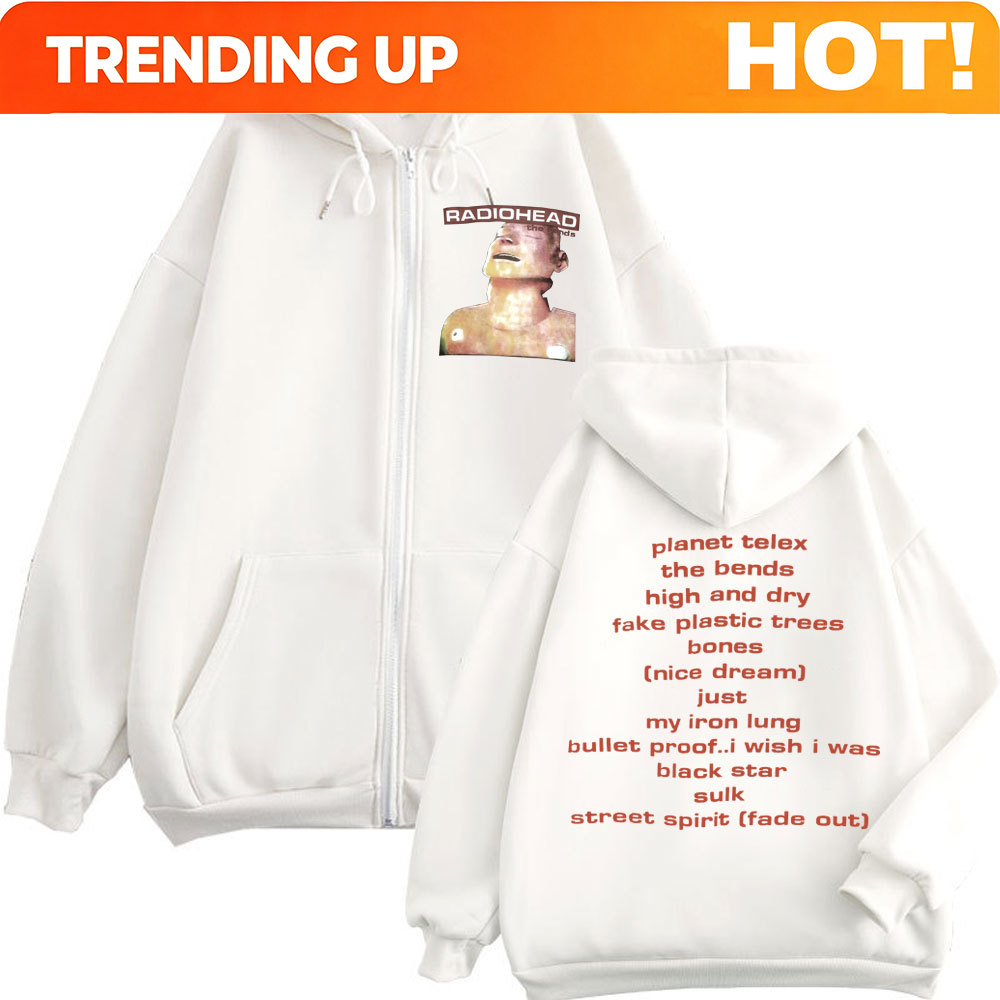 Rock Band Radiohead Music Albu - Mens Fashion Zip Up Hoodies 评论和价格