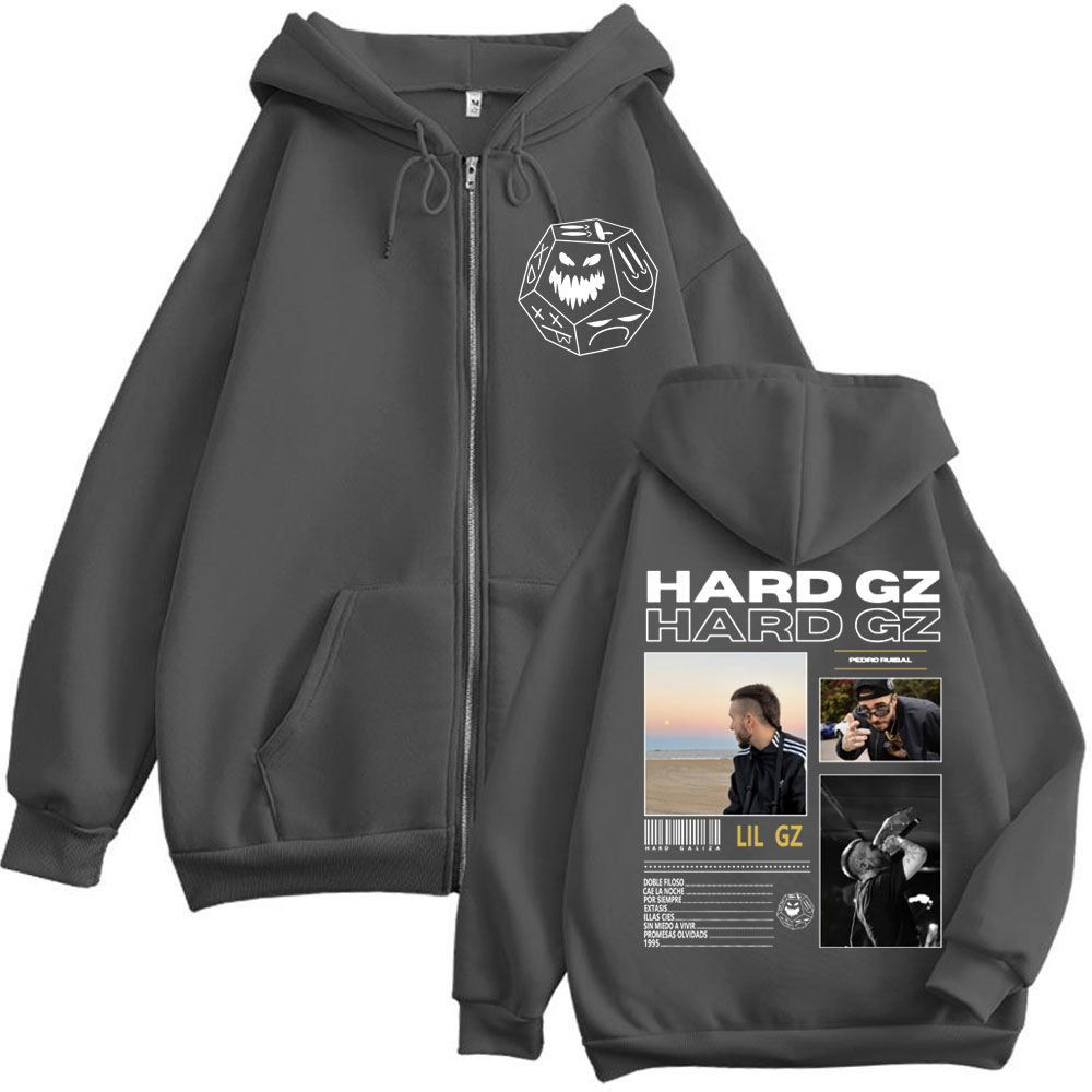 Rapper HARD GZ Tour 2025 Zippe - Mens Fashion Zip Up Hoodies 评论和价格